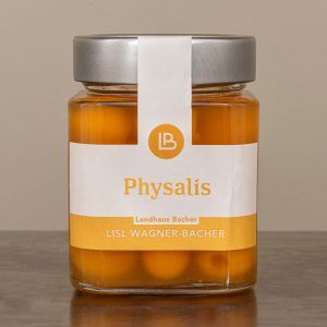 Landhaus Bacher <br>Eingelegte Physalis