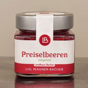 Landhaus Bacher <br>Preiselbeeren kaltgerührt