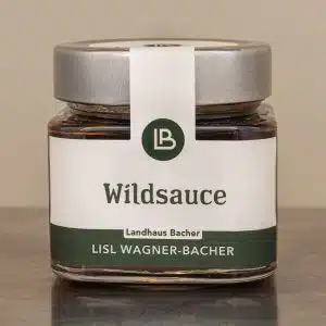 Landhaus Bacher <br> Wildsauce